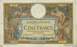 100 Francs LUC OLIVIER MERSON sans LOM FRANCE  1921 F.23.14