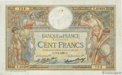 100 Francs LUC OLIVIER MERSON grands cartouches FRANCIA  1928 F.24.07