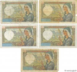 50 Francs JACQUES CŒUR Lot FRANCE  1940 F.19.01 B