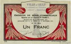 1 Franc FRANCE regionalism and various Ault 1914 JP.80-005