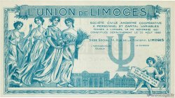 20 Francs FRANCE regionalism and various Limoges 1920 P.- UNC
