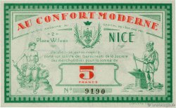5 Francs FRANCE Regionalismus und verschiedenen Nice 1930 F.-