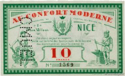 10 Francs FRANCE regionalismo y varios Nice 1930 