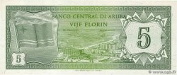 5 Florin ARUBA  1986 P.01