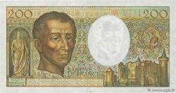 200 Francs MONTESQUIEU FRANCE  1991 F.70.11 TB+