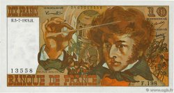 10 Francs BERLIOZ FRANCE  1975 F.63.11 SPL+