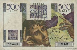 500 Francs CHATEAUBRIAND FRANCIA  1948 F.34.08 BB