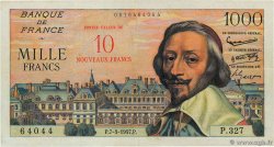 10 NF sur 1000 Francs RICHELIEU FRANCIA  1957 F.53.01 BB