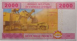 2000 Francs CENTRAL AFRICAN STATES  2002 P.508Fd UNC-