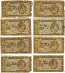 20 Frang Lot LUXEMBOURG  1943 P.42