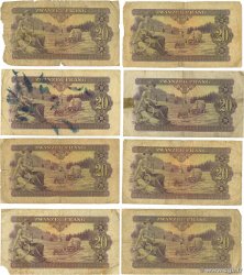 20 Frang Lot LUXEMBOURG  1943 P.42 G