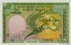 5 Dong SOUTH VIETNAM  1955 P.02a UNC