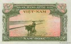 5 Dong SOUTH VIETNAM  1955 P.02a UNC