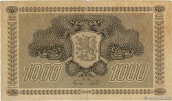 1000 Markkaa FINLAND  1922 P.067a VF
