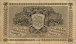 1000 Markkaa FINLANDE  1922 P.067a TTB