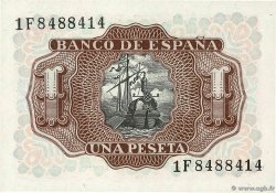 1 Peseta SPAGNA  1953 P.144 q.FDC