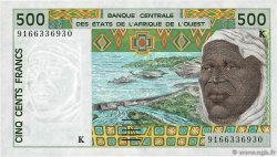 500 Francs STATI AMERICANI AFRICANI  1991 P.710Ka q.FDC