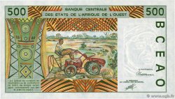 500 Francs ESTADOS DEL OESTE AFRICANO  1991 P.710Ka SC+