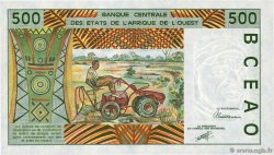 500 Francs WEST AFRICAN STATES  1991 P.710Ka UNC-