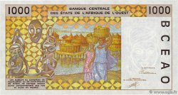 1000 Francs WEST AFRIKANISCHE STAATEN  1991 P.711Ka fST+