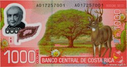 1000 Colones COSTA RICA  2009 P.274a FDC