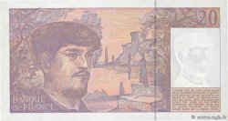 20 Francs DEBUSSY à fil de sécurité FRANCE  1990 F.66bis.01 UNC-