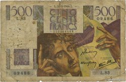 500 Francs CHATEAUBRIAND FRANKREICH  1946 F.34.05 GE