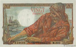 20 Francs PÊCHEUR FRANKREICH  1949 F.13.15