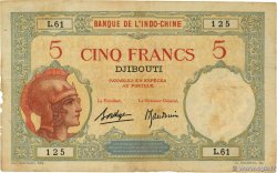 5 Francs DJIBOUTI  1936 P.06b