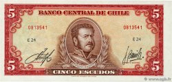 5 Escudos CHILE  1964 P.138