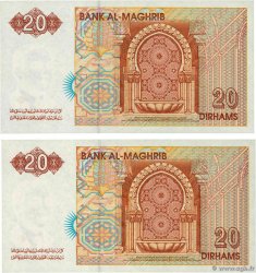 20 Dirhams Lot MAROKKO  1996 P.67a fST