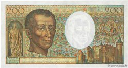 200 Francs MONTESQUIEU FRANCE  1986 F.70.06 pr.NEUF