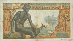 1000 Francs DÉESSE DÉMÉTER FRANCE  1942 F.40.12 TB