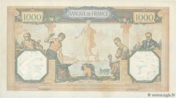 1000 Francs CÉRÈS ET MERCURE type modifié FRANCE  1939 F.38.34 SPL