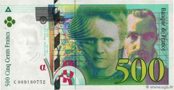 500 Francs PIERRE ET MARIE CURIE FRANCE  1994 F.76.01 SUP