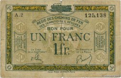 1 Franc FRANCE regionalism and various  1918 JP.135.05