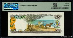 20 Dollars BAHAMAS  1974 P.39b UNC-