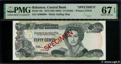 50 Cents Spécimen BAHAMAS  1984 P.42s UNC