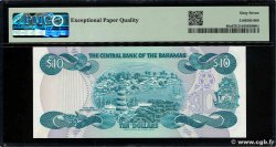 10 Dollars BAHAMAS  1984 P.46a UNC