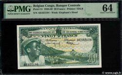 20 Francs BELGIAN CONGO  1957 P.31 UNC-