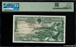 20 Francs BELGA CONGO  1957 P.31 SC+