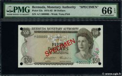 50 Dollars Spécimen BERMUDAS  1978 P.32bs ST