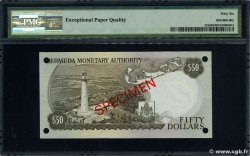 50 Dollars Spécimen BERMUDAS  1978 P.32bs ST