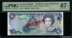 1 Dollar Spécimen ISLAS CAIMáN  1998 P.21CS4 FDC