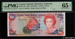 10 Dollars CAYMANS ISLANDS  2005 P.35a UNC