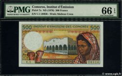 500 Francs COMOROS  1976 P.07a UNC