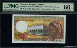 500 Francs COMORES  1994 P.10b NEUF