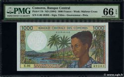 1000 Francs COMOROS  1994 P.11b UNC