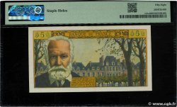 5 Nouveaux Francs VICTOR HUGO FRANCE  1965 F.56.18 AU