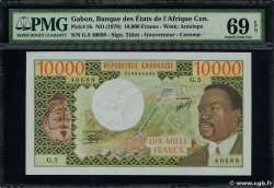 10000 Francs GABóN  1978 P.05b